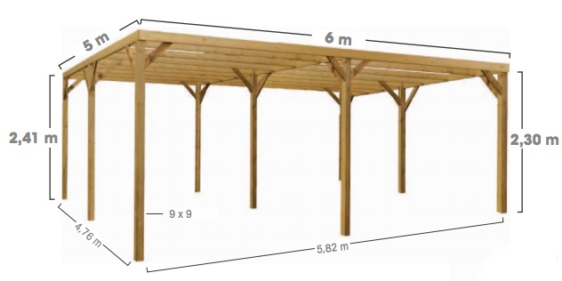 Carport Monza DUE