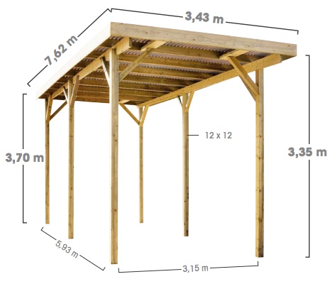 Carport Camping car