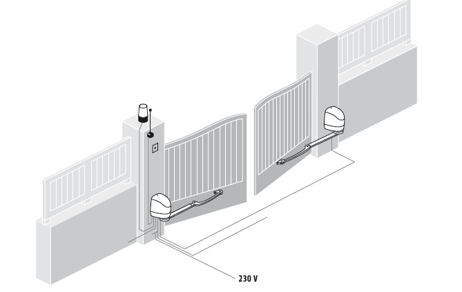 Installation d'un portail en aluminium battant 2 vantaux, motorisation  Somfy Ixengo - Seine Maritime (76) à Houppeville