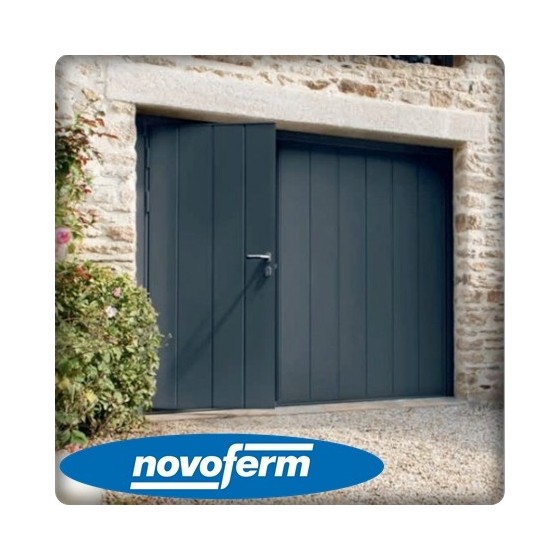 Porte basculante blanche Noviso