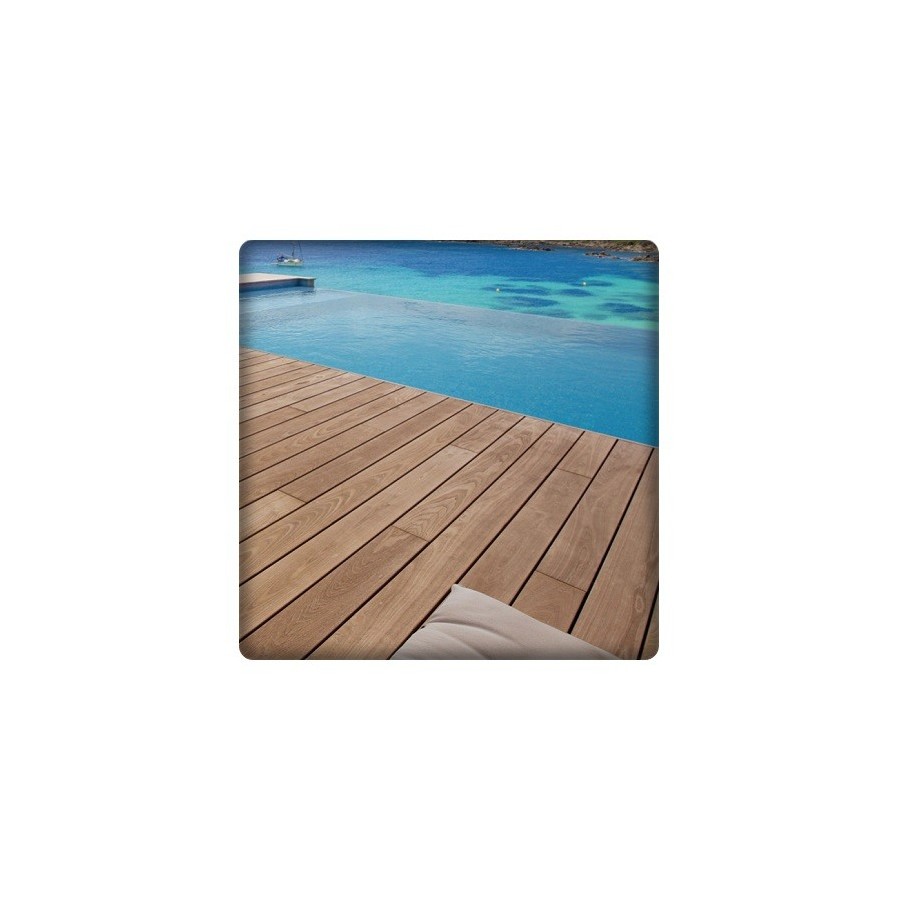 Terrasse en bois thermo-traité