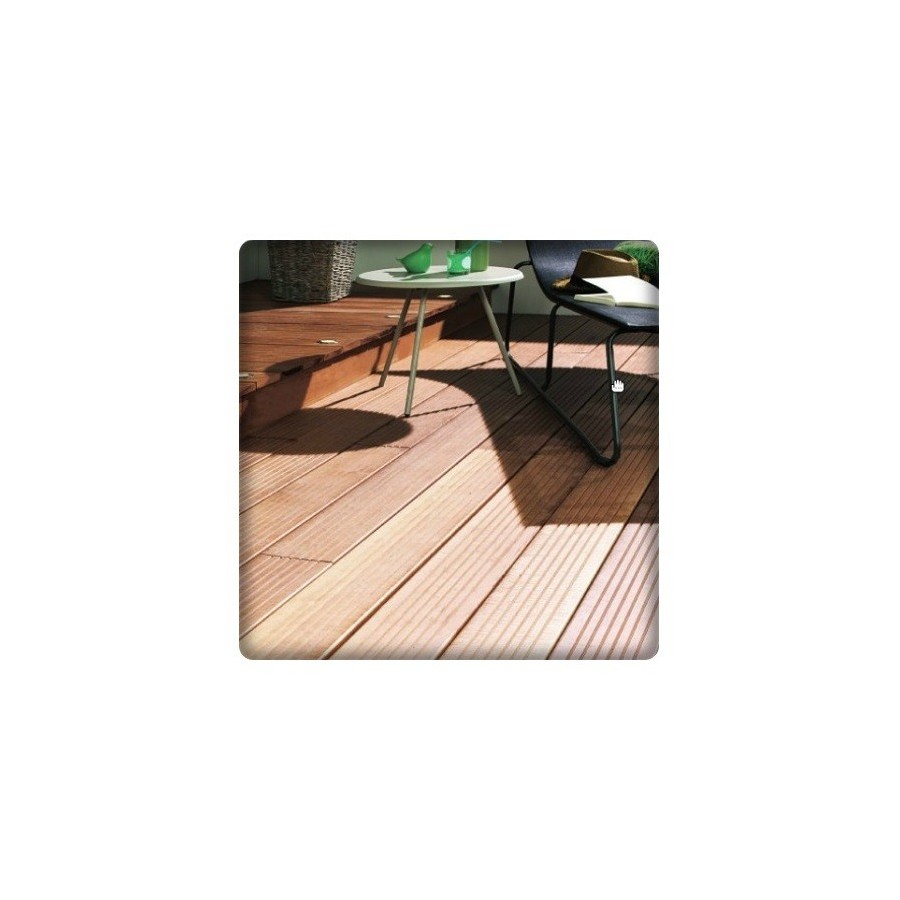 Terrasse en bois exotique