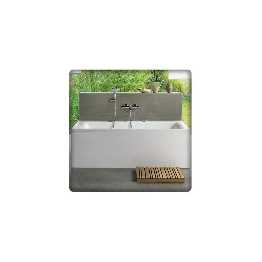Baignoire rectangulaire à double dos Baignoire rectangulaire à double dos