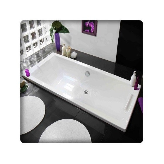 Baignoire rectangulaire à double dos